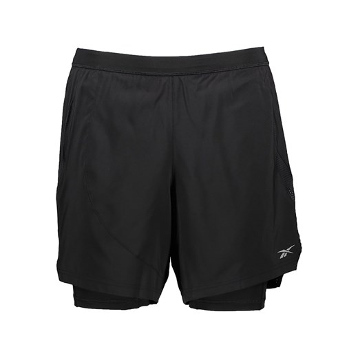Reebok Szorty w kolorze czarnym do biegania ze sklepu Limango Polska w kategorii Spodenki męskie - zdjęcie 180407185