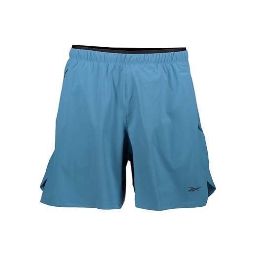 Reebok Szorty sportowe &quot;Strength 3.0&quot; w kolorze błękitnym ze sklepu Limango Polska w kategorii Spodenki męskie - zdjęcie 180407236