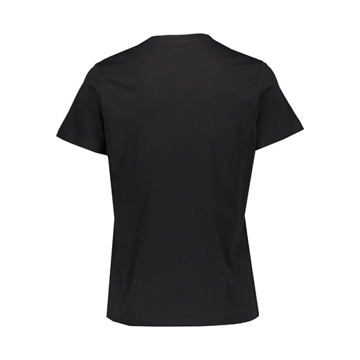 Bluzka damska Reebok z napisami sportowa z okrągłym dekoltem z krótkim rękawem 