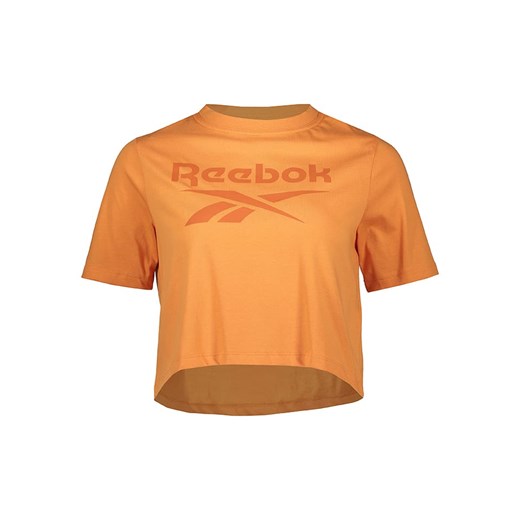 Reebok Koszulka w kolorze pomarańczowym ze sklepu Limango Polska w kategorii Bluzki damskie - zdjęcie 180407258