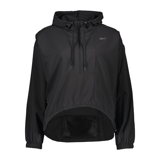 Reebok Kurtka w kolorze czarnym do biegania ze sklepu Limango Polska w kategorii Kurtki damskie - zdjęcie 180407269