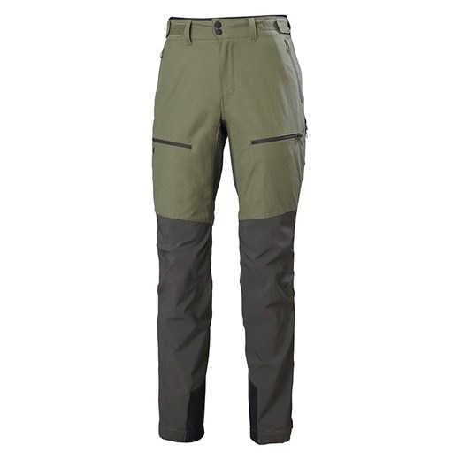 Helly Hansen Spodnie funkcyjne &quot;Verglas Tur&quot; - Regular fit - w kolorze oliwkowo-antracytowym ze sklepu Limango Polska w kategorii Spodnie damskie - zdjęcie 180407918