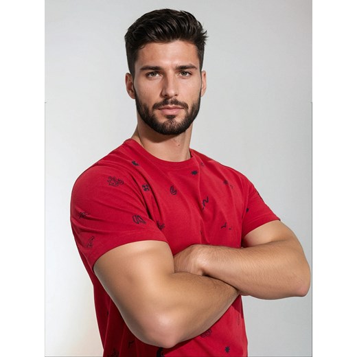 T-shirt męski Sinsay z krótkim rękawem 