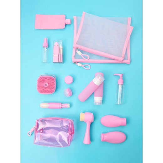 Sinsay - Pędzle do makijażu 4 pack - różowy Sinsay One Size Sinsay