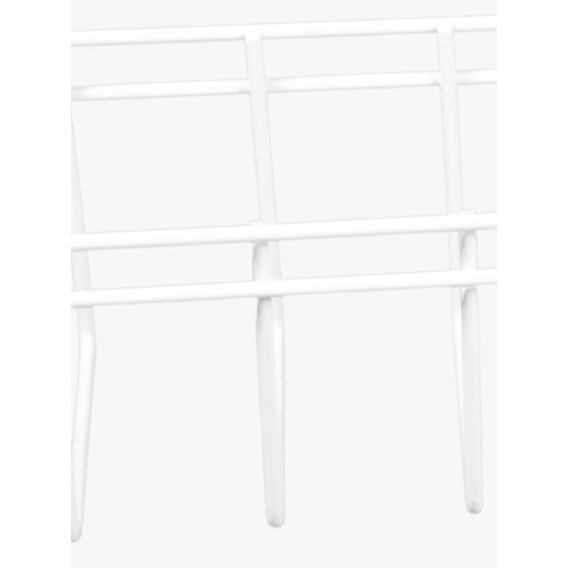 Sinsay - Metalowy organizer kuchenny - biały Sinsay One Size Sinsay