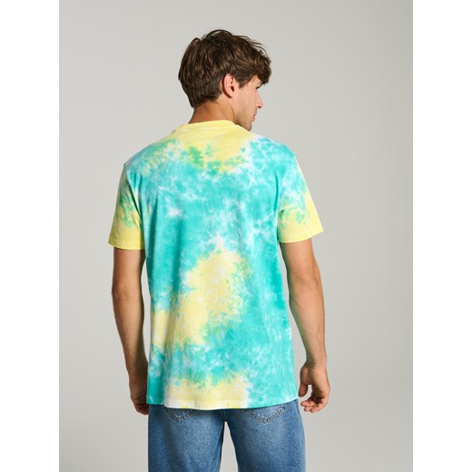 T-shirt męski Sinsay z krótkim rękawem z bawełny