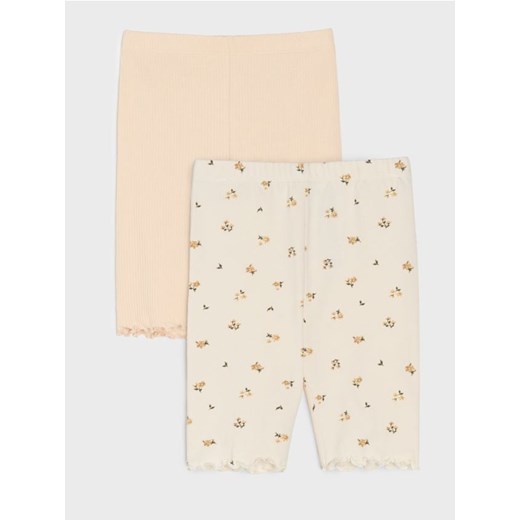 Sinsay - Krótkie legginsy 2 pack - wielobarwny - id: 745EV-MLC - marki Sinsay - 180413945 Sinsay - Krótkie legginsy 2 pack - wielobarwny ze sklepu Sinsay w kategorii Spodenki dziewczęce - zdjęcie 180413945