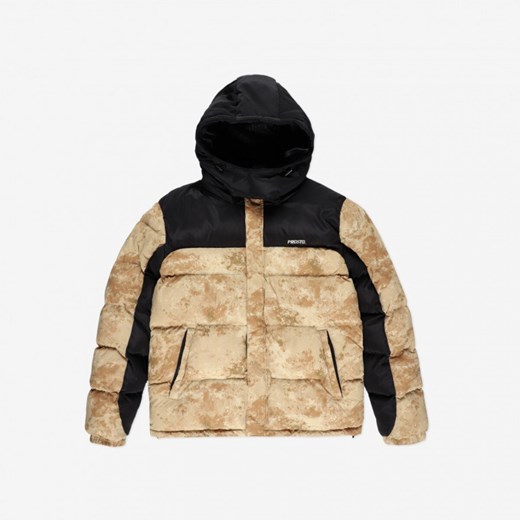Męska kurtka puchowa pikowana Prosto Winter Adament 3.0 Camo - multikolor ze sklepu Sportstylestory.com w kategorii Kurtki męskie - zdjęcie 180415135
