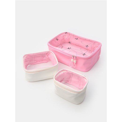 Sinsay - Kosmetyczki 4 pack - wielobarwny ze sklepu Sinsay w kategorii Kosmetyczki - zdjęcie 180416898