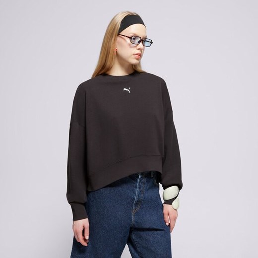 PUMA BLUZA OVER-OVERSIZED CREW TR ze sklepu Sizeer w kategorii Bluzy damskie - zdjęcie 180417018