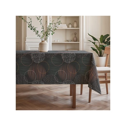 Mint Rugs Obrus &quot;Nordic Naroa&quot; w kolorze antracytowo-żółto-białym ze sklepu Limango Polska w kategorii Obrusy i bieżniki - zdjęcie 180417177