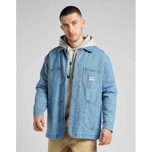 LEE LOOSE LOCO JACKET MĘSKA KURTKA JEANSOWA VINTAGE STONE L88SGAGI 112326386 ze sklepu YouNeedit.pl w kategorii Kurtki męskie - zdjęcie 180417726