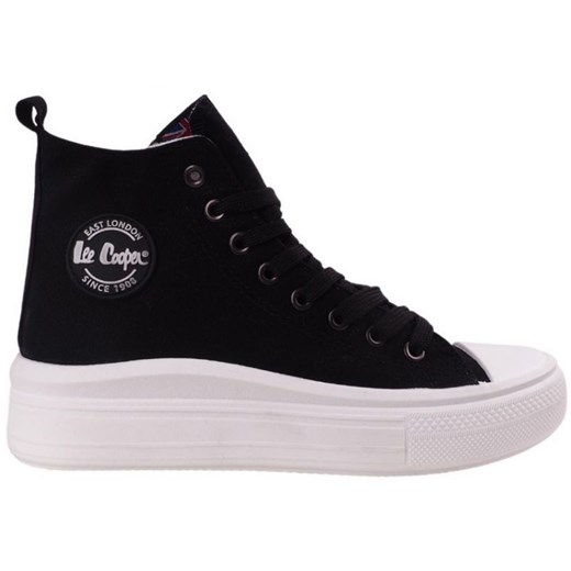 Buty Lee Cooper LCW-23-44-1629LA czarne ze sklepu ButyModne.pl w kategorii Trampki damskie - zdjęcie 180418019