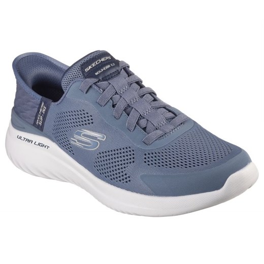 Buty Skechers Slip-ins Bounder 2.0. Emerged 232459-SLT niebieskie ze sklepu ButyModne.pl w kategorii Buty sportowe męskie - zdjęcie 180418135
