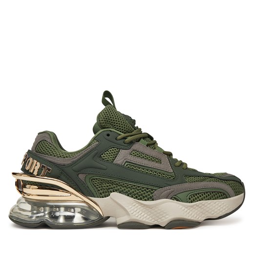 Sneakersy Plein Sport Thunderbeast // GEN.X.05 SAES USC0750 STE003N Zielony ze sklepu eobuwie.pl w kategorii Buty sportowe męskie - zdjęcie 180419107