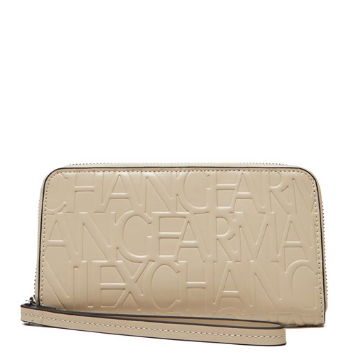 Duży Portfel Damski Armani Exchange 948451 CC793 U1092 Beżowy Armani Exchange one size eobuwie.pl