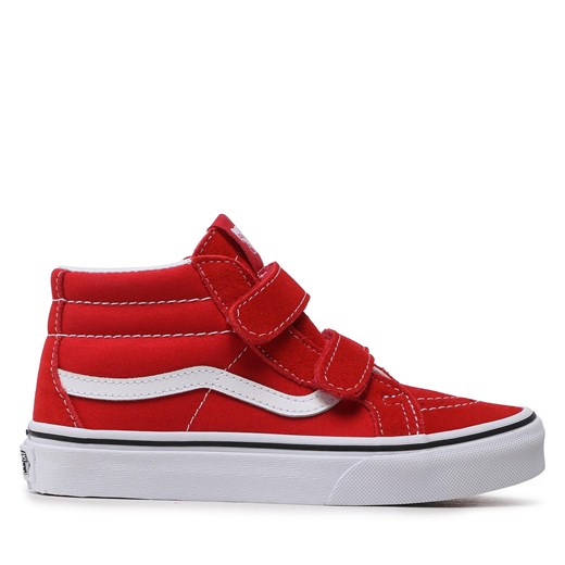 Tenisówki Vans Sk8-Mid Reissu VN00018TH1N1 Czerwony Vans 32.5 promocja eobuwie.pl