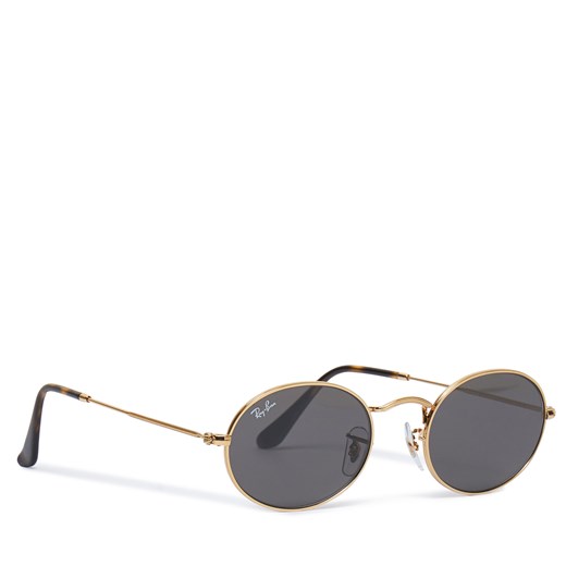 Okulary przeciwsłoneczne Ray-Ban 0RB3547N 001/B1 Złoty ze sklepu eobuwie.pl w kategorii Okulary przeciwsłoneczne damskie - zdjęcie 180419197