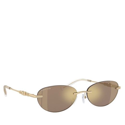 Okulary przeciwsłoneczne Michael Kors Manchester 0MK1151 10145A Złoty Michael Kors 58 eobuwie.pl