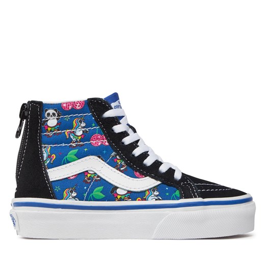 Tenisówki Vans Uy Sk8-Hi Zip VN0005VSBOQ1 Czarny Vans 32.5 eobuwie.pl