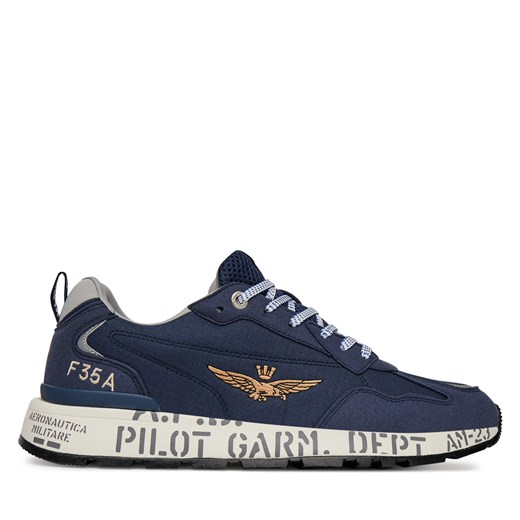 Sneakersy Aeronautica Militare 251SC276CT3332 Granatowy Aeronautica Militare 42 eobuwie.pl
