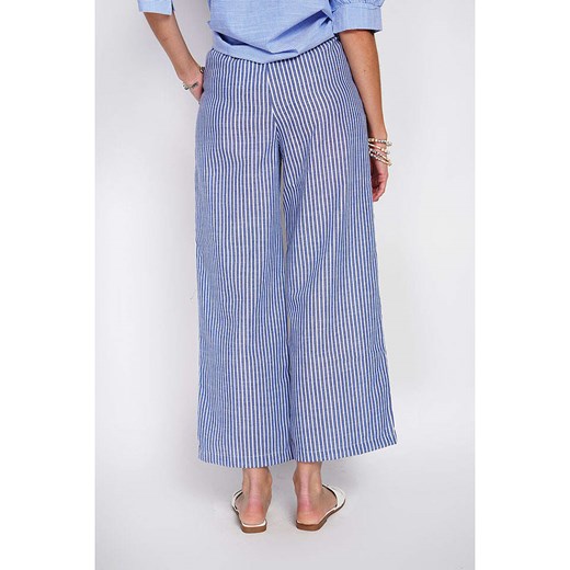 William de Faye Spodnie w kolorze niebiesko-białym William De Faye 38 okazja Limango Polska
