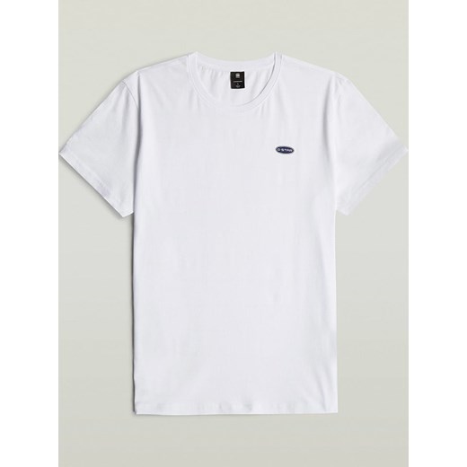 G-Star Koszulka w kolorze białym ze sklepu Limango Polska w kategorii T-shirty męskie - zdjęcie 180419987