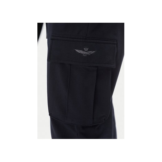 Aeronautica Militare Spodnie dresowe 251PF860F459 Granatowy Regular Fit Aeronautica Militare M MODIVO