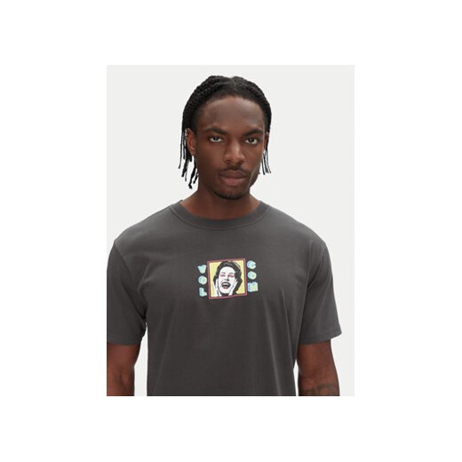 Volcom T-Shirt Space Thing A5212502 Szary Classic Fit Volcom M MODIVO
