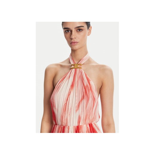 Elisabetta Franchi Sukienka letnia ABR4752E2 CP9 Czerwony Regular Fit Elisabetta Franchi 42 MODIVO