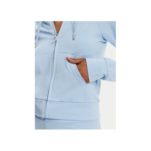 Juicy Couture Bluza Ola JCWAS125310 Błękitny Slim Fit Juicy Couture XS MODIVO