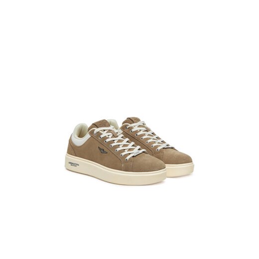 Aeronautica Militare Sneakersy 251SC307PL278 Beżowy Aeronautica Militare 46 MODIVO