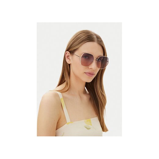 DeeZee Okulary przeciwsłoneczne BSMC046-1 Złoty one size MODIVO
