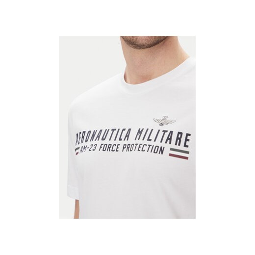 Aeronautica Militare T-Shirt 251TS1942J538 Biały Regular Fit Aeronautica Militare XXL MODIVO