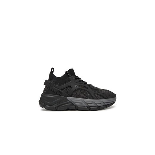 Iceberg Sneakersy IUSOCK Czarny ze sklepu MODIVO w kategorii Buty sportowe męskie - zdjęcie 180422939