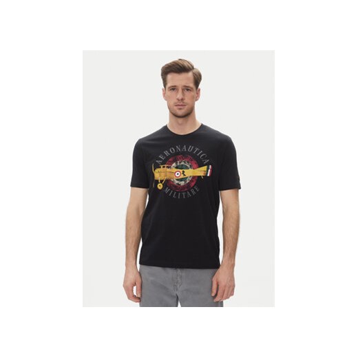 Aeronautica Militare T-Shirt 251TS2414J641 Granatowy Regular Fit ze sklepu MODIVO w kategorii T-shirty męskie - zdjęcie 180423178