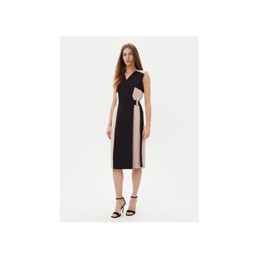 DKNY Sukienka koktajlowa DD5N1H61 Czarny Slim Fit ze sklepu MODIVO w kategorii Sukienki - zdjęcie 180423417