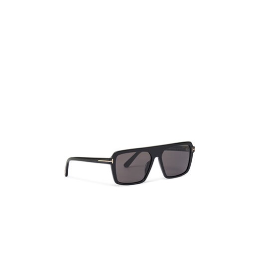 Tom Ford Okulary przeciwsłoneczne Vincent FT1176 01A Czarny ze sklepu MODIVO w kategorii Okulary przeciwsłoneczne męskie - zdjęcie 180423487