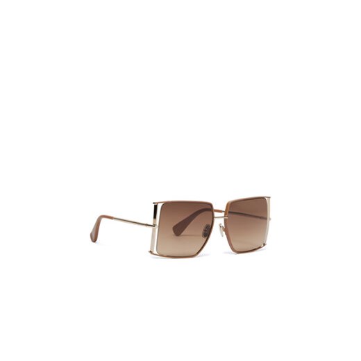 Max Mara Okulary przeciwsłoneczne MM0120 47F Brązowy ze sklepu MODIVO w kategorii Okulary przeciwsłoneczne damskie - zdjęcie 180424507