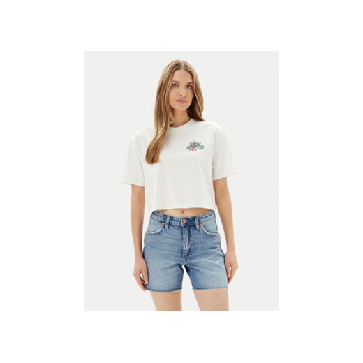 Volcom T-Shirt Alix 1 B3512505 Biały Boxy Fit ze sklepu MODIVO w kategorii Bluzki damskie - zdjęcie 180424937
