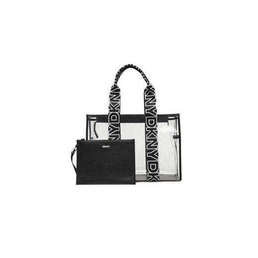 DKNY Torebka R51AYJ22 Przezroczysty ze sklepu MODIVO w kategorii Torebki damskie - zdjęcie 180426039