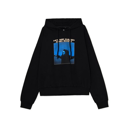 Cropp - Czarna bluza hoodie Billie Eilish UNISEX - czarny Cropp XS Cropp