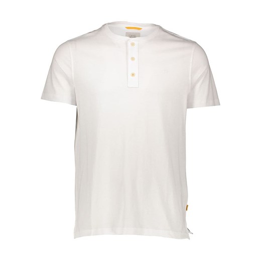 Camel Active Koszulka &quot;Henley&quot; w kolorze białym ze sklepu Limango Polska w kategorii T-shirty męskie - zdjęcie 180431506