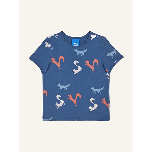 finkid Koszulka &quot;Ilta&quot; w kolorze granatowym ze wzorem ze sklepu Limango Polska w kategorii T-shirty chłopięce - zdjęcie 180431586