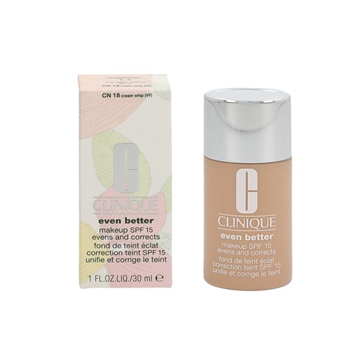 Clinique Podkład &quot;Even Better - 18 cream whip&quot; - SPF 15 - 30 ml ze sklepu Limango Polska w kategorii Podkłady do twarzy - zdjęcie 180431987