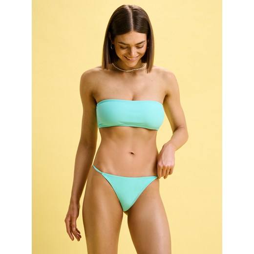 Cropp - Pastelowy dół od bikini - niebieski ze sklepu Cropp w kategorii Stroje kąpielowe - zdjęcie 180432056