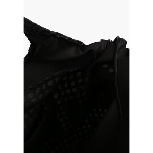 Czarna Torebka Shopper z Plecionką i Napisami Navessa ONE SIZE wyprzedaż born2be.pl