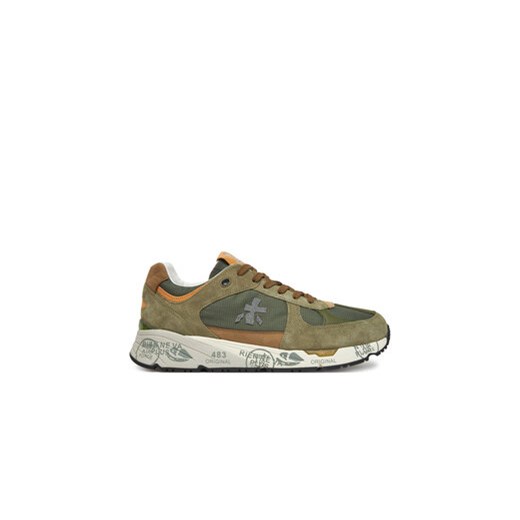 Premiata Sneakersy Mase Var 7235 Khaki ze sklepu MODIVO w kategorii Buty sportowe męskie - zdjęcie 180434259