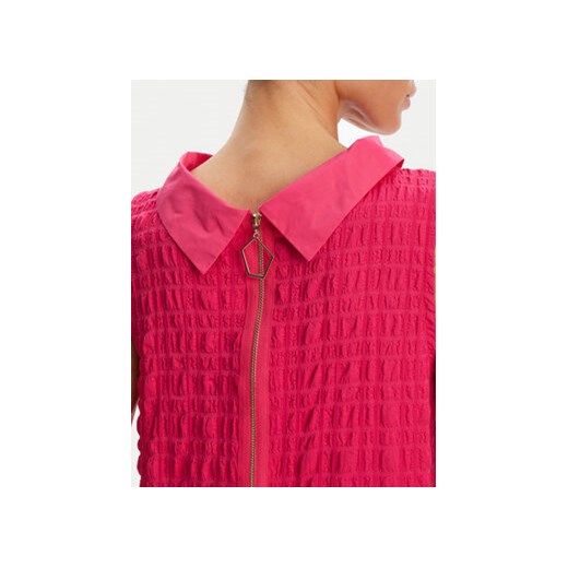 Sukienka midi na sylwestra bez rękawów 