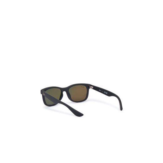 Czarne okulary przeciwsłoneczne dziecięce Ray-Ban